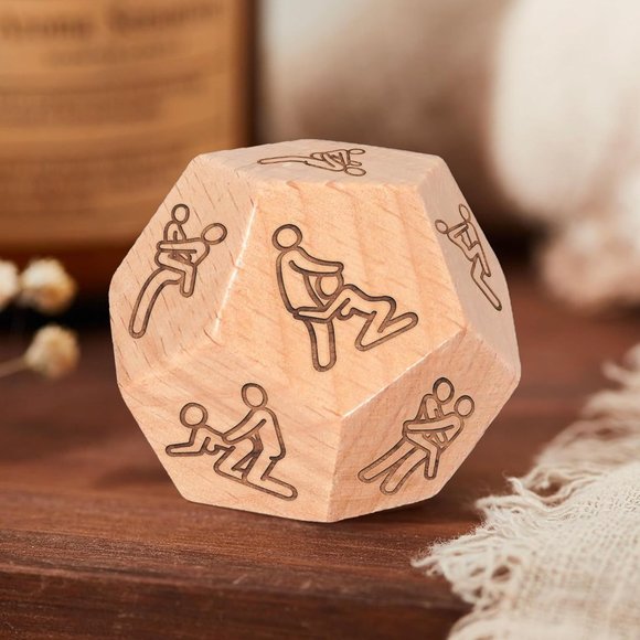 Couples Gift Ideas, Date Night Dice for Couples - Valentines Day Gifts - Picture 1 of 7